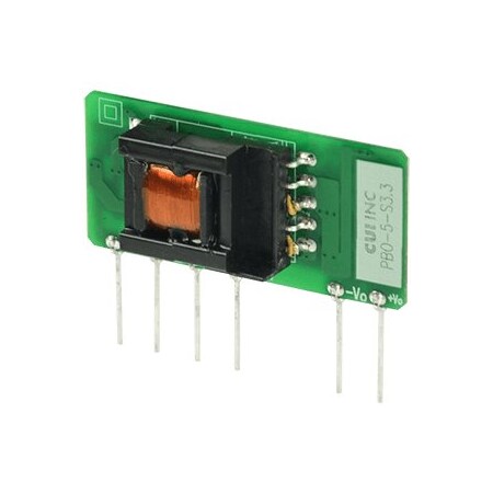 Cui Inc AC to DC Power Supply, 85 to 305V AC, 5V DC, 5W, 1A, PCB PBO-5-S5